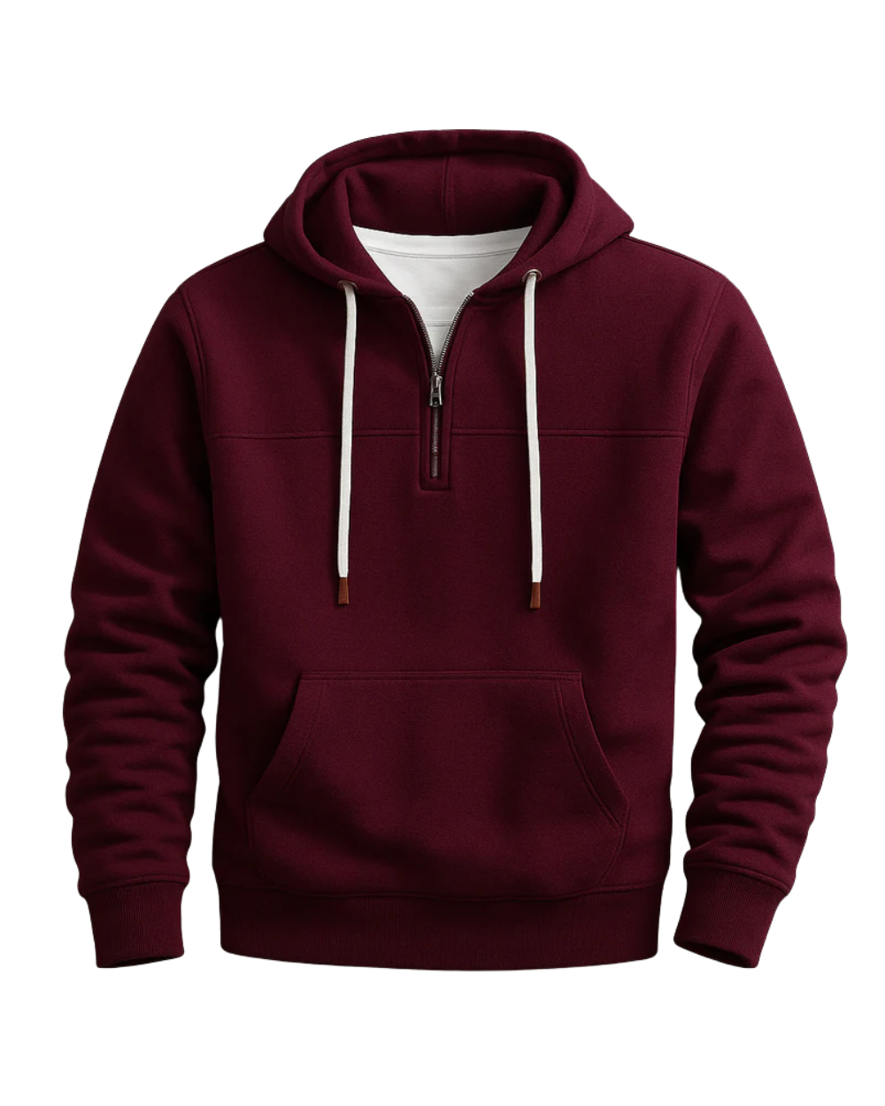 Eleganter Zip-Hoodie