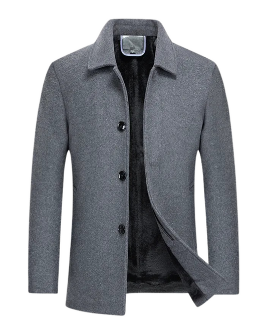 Lässige Fleece-Futterjacke