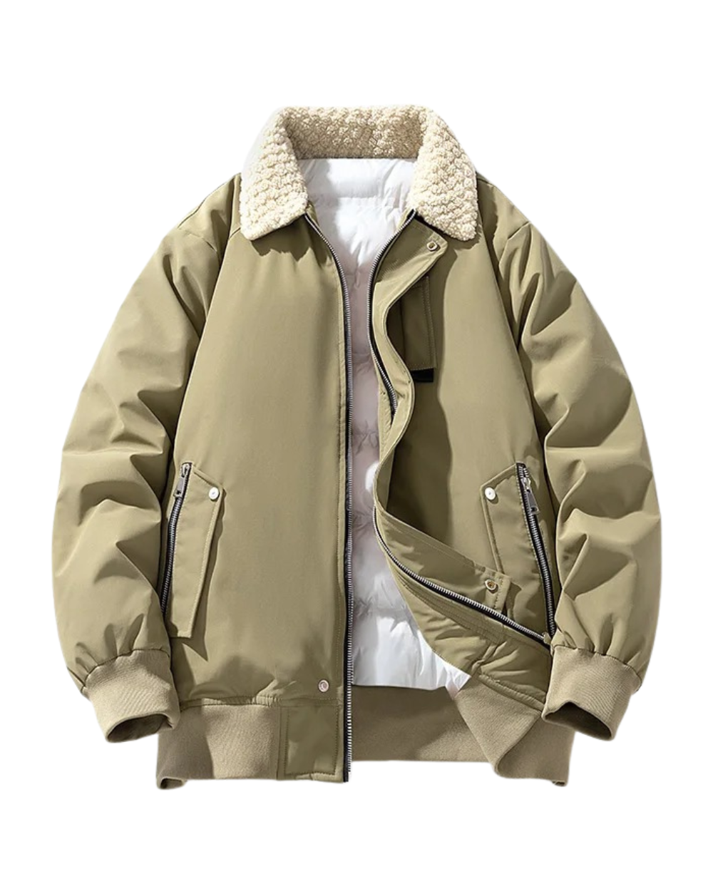 Warme Bomberjacke