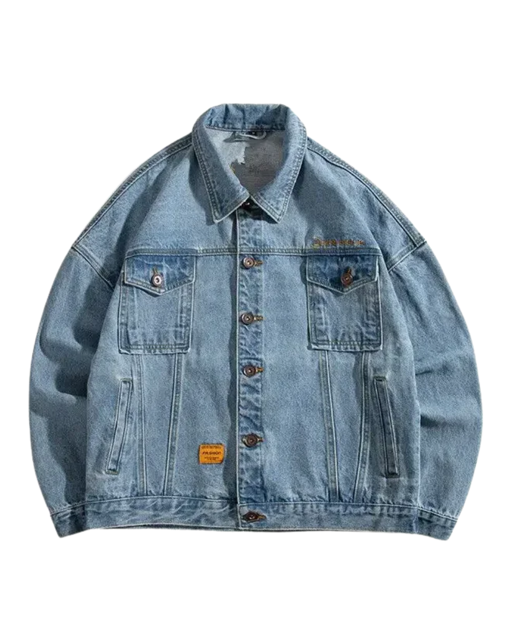 Übergroße Denim-Jacke