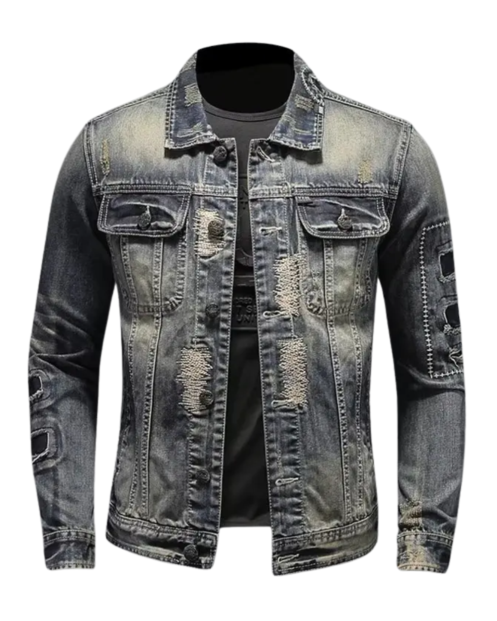 Elegante Denim-Jacke