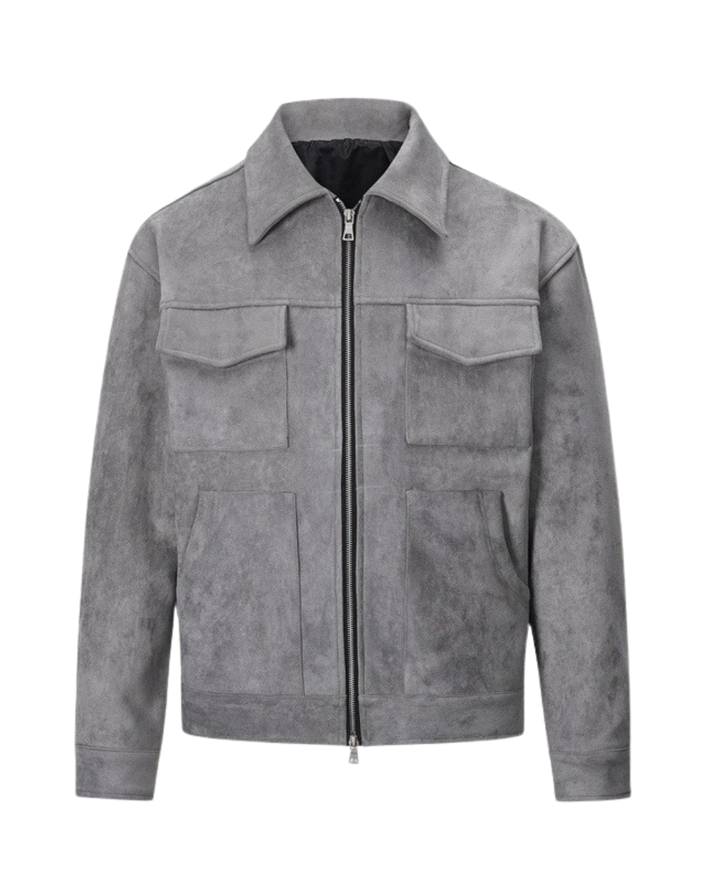 Lässige Wildlederjacke