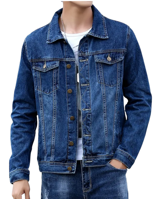 Elegante Denim-Jacke