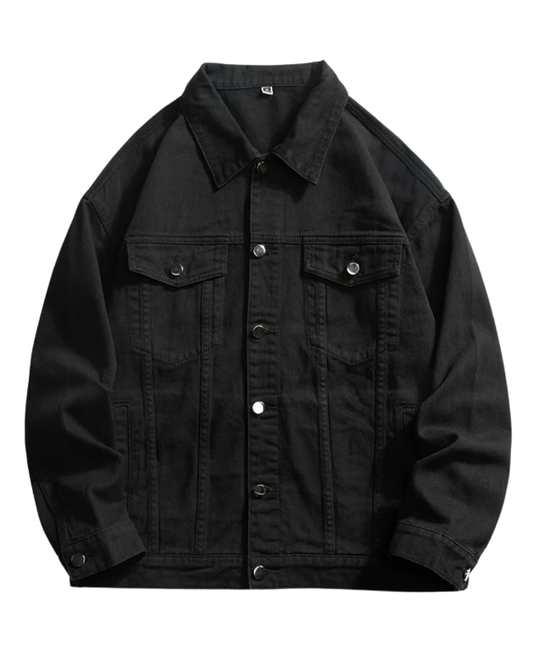 Übergroße Denim-Jacke