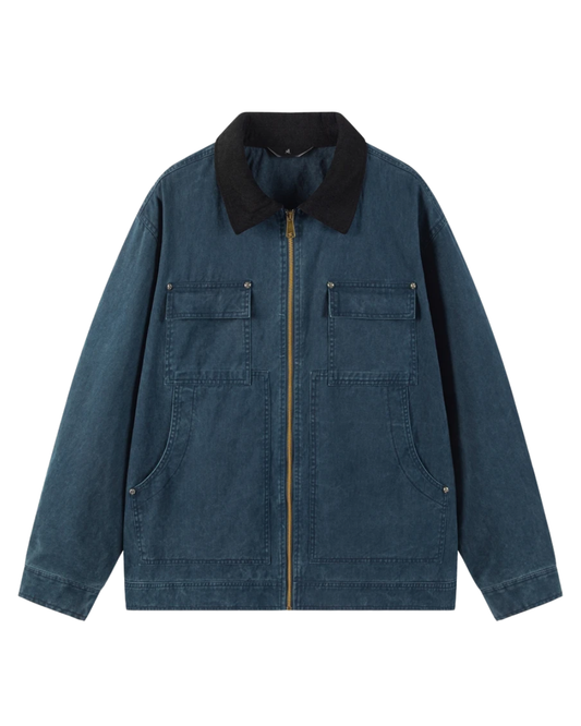 Elegante Denim-Jacke aus Baumwolle
