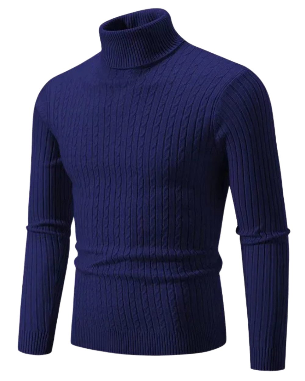 Eleganter Herren-Rollkragenpullover