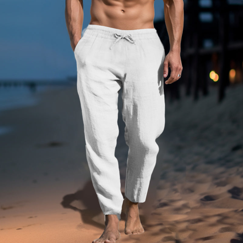 Korfu-Leinen-Hose