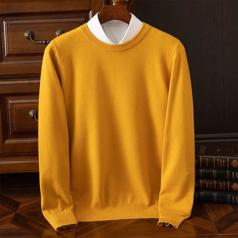 Eleganter Pullover aus Wolle