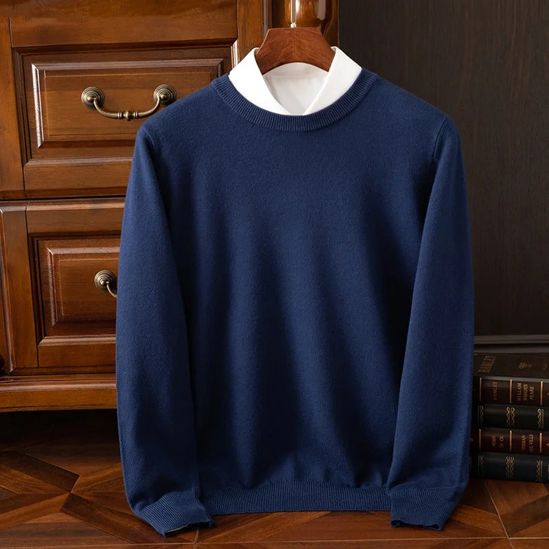 Eleganter Pullover aus Wolle