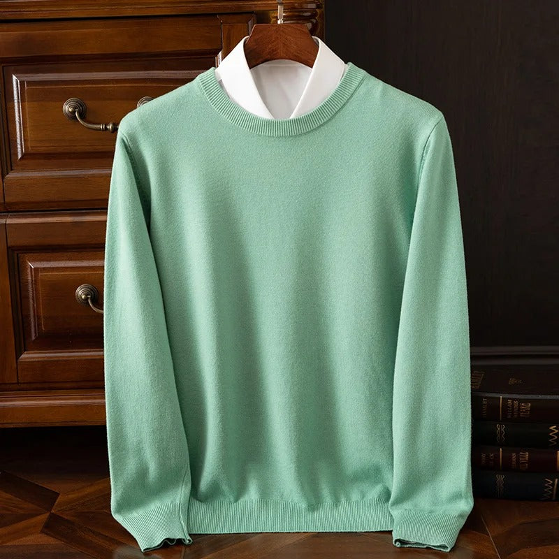 Eleganter Pullover aus Wolle