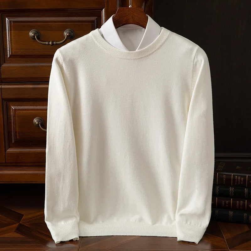 Eleganter Pullover aus Wolle
