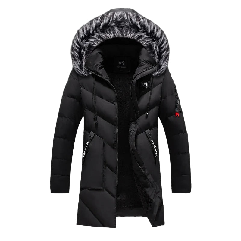 Elegante winddichte Parka-Jacke