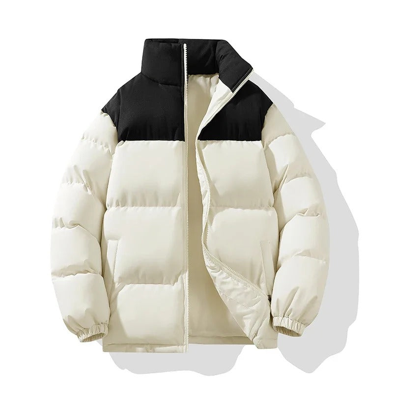 Elegante warme Pufferjacke