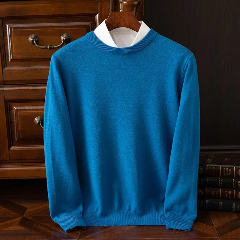 Eleganter Pullover aus Wolle