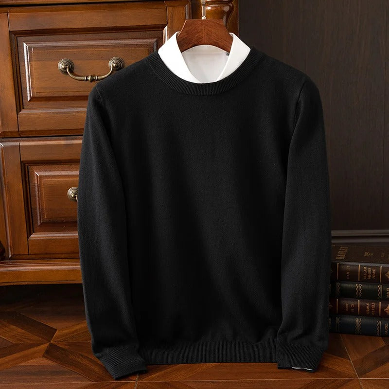 Eleganter Pullover aus Wolle