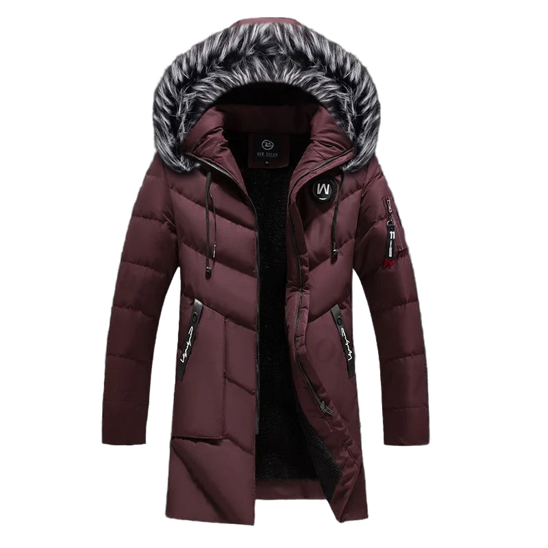 Elegante winddichte Parka-Jacke