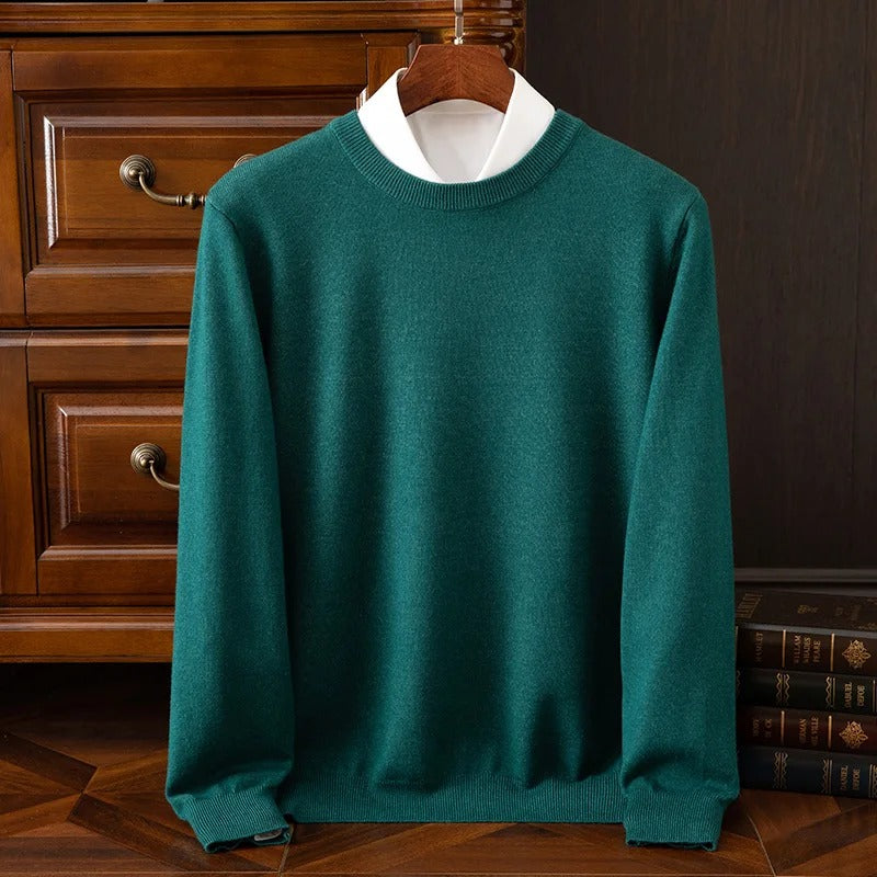 Eleganter Pullover aus Wolle