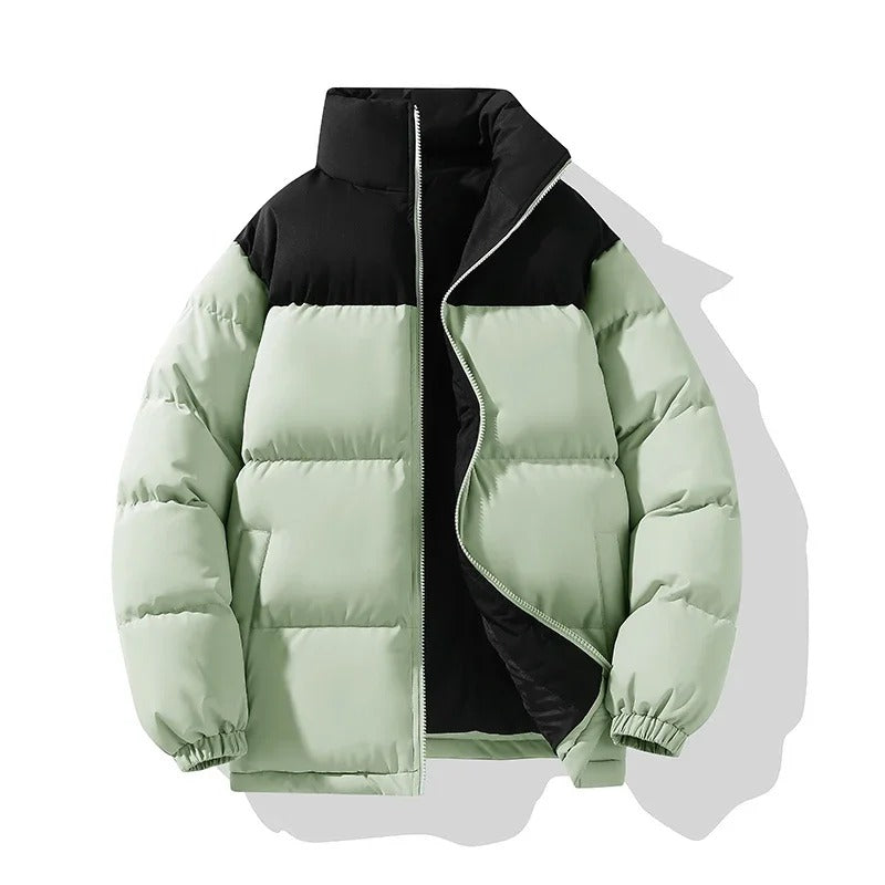 Elegante warme Pufferjacke