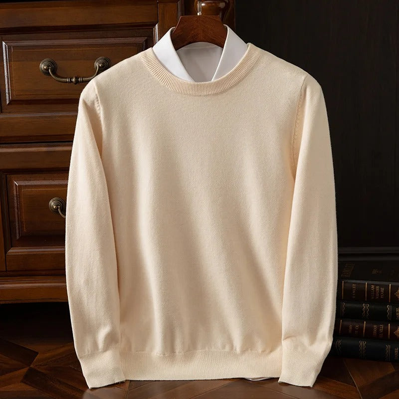 Eleganter Pullover aus Wolle