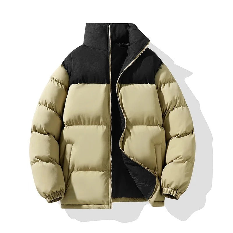 Elegante warme Pufferjacke
