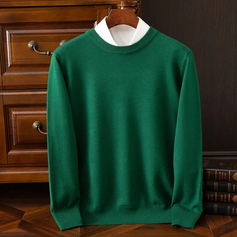 Eleganter Pullover aus Wolle