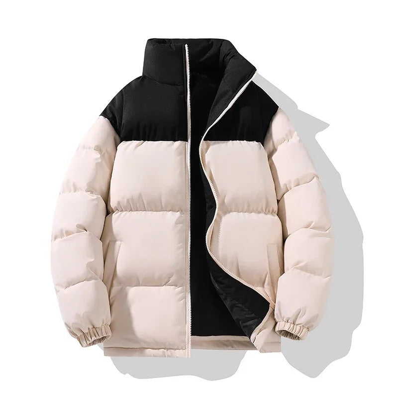Elegante warme Pufferjacke