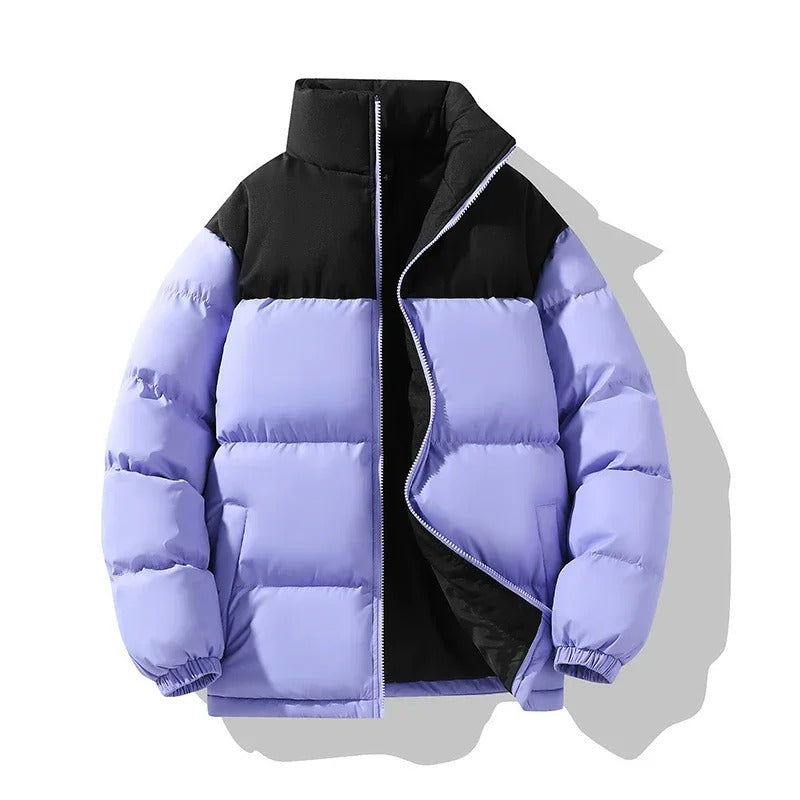 Elegante warme Pufferjacke