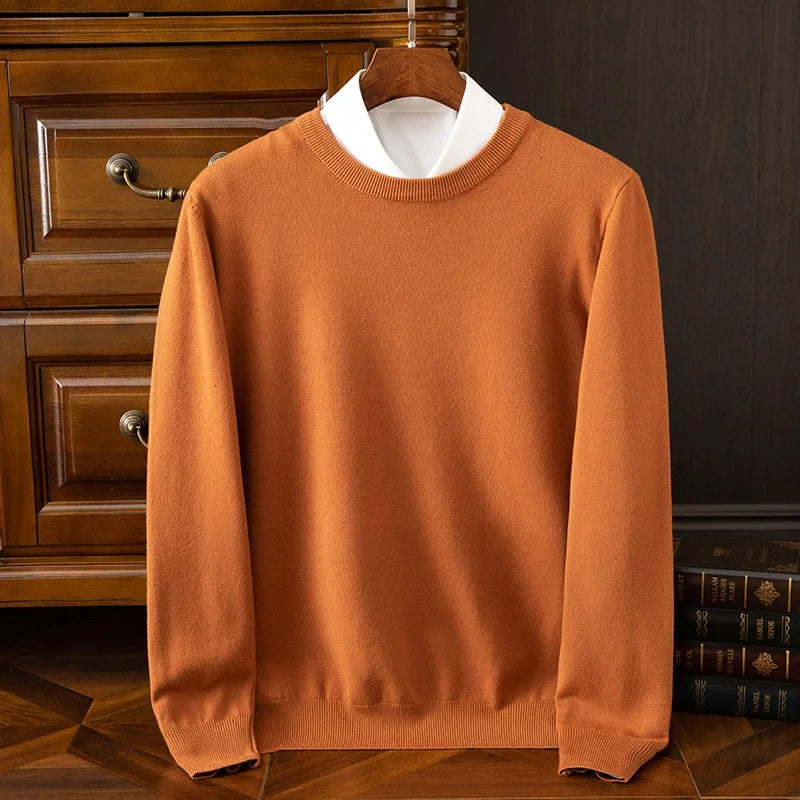 Eleganter Pullover aus Wolle