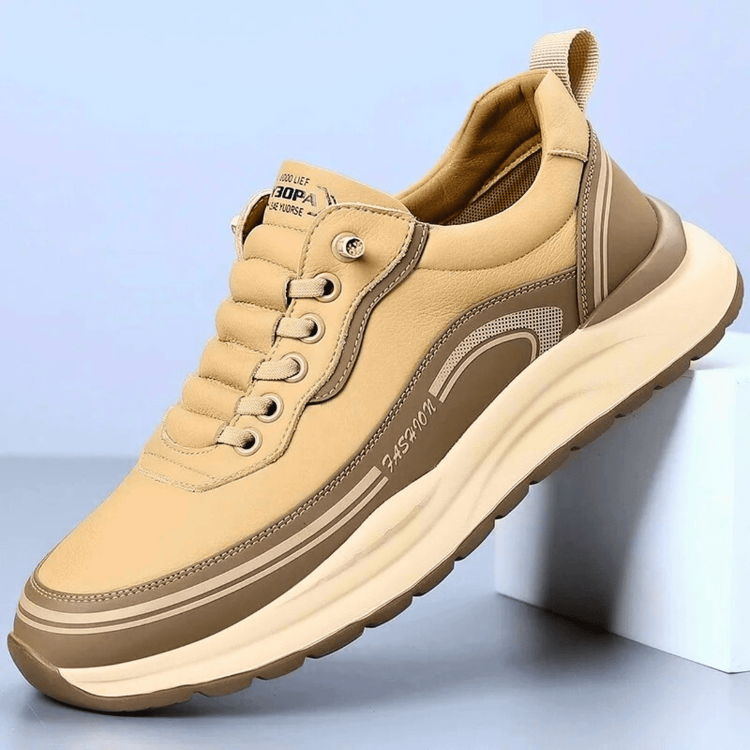 Lässige Lederschuhe