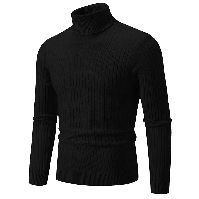 Eleganter Herren-Rollkragenpullover