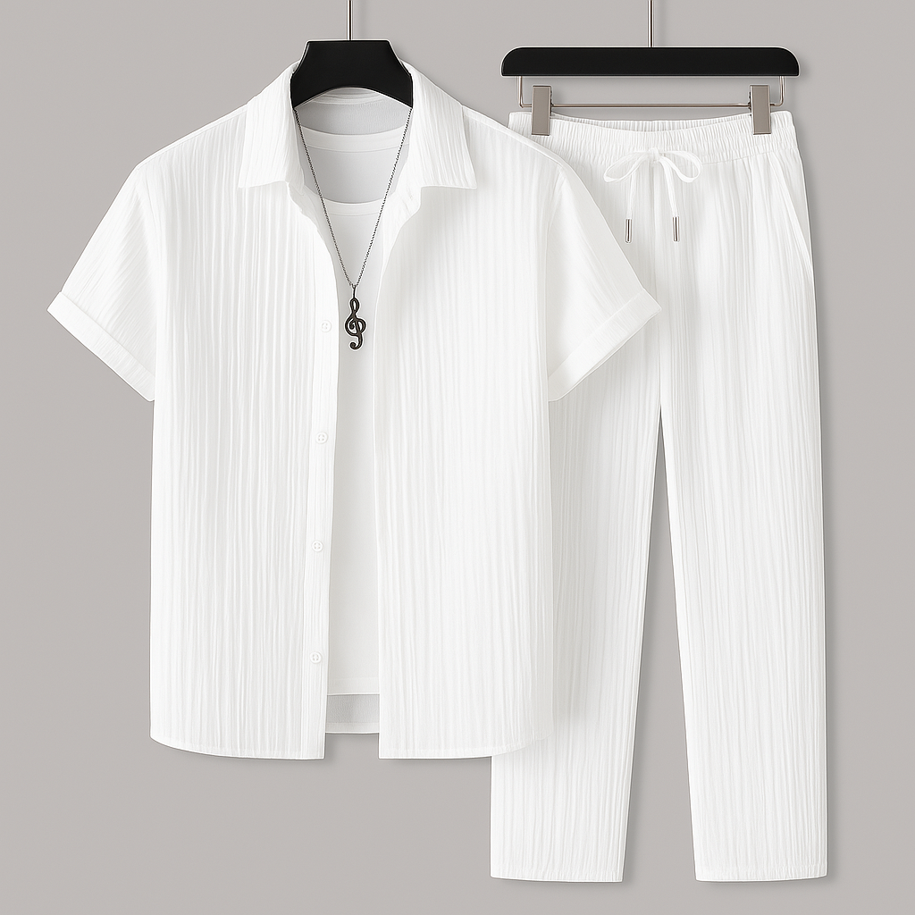 Elegantes Leinen-Set