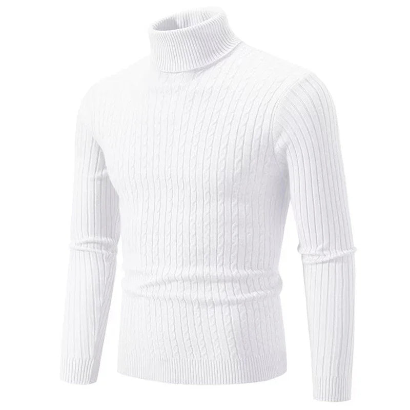 Eleganter Herren-Rollkragenpullover