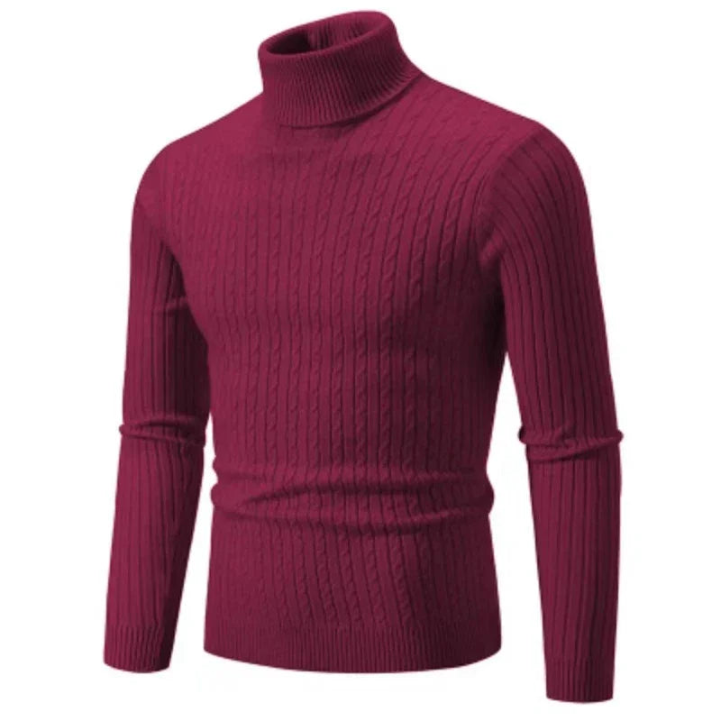 Eleganter Herren-Rollkragenpullover