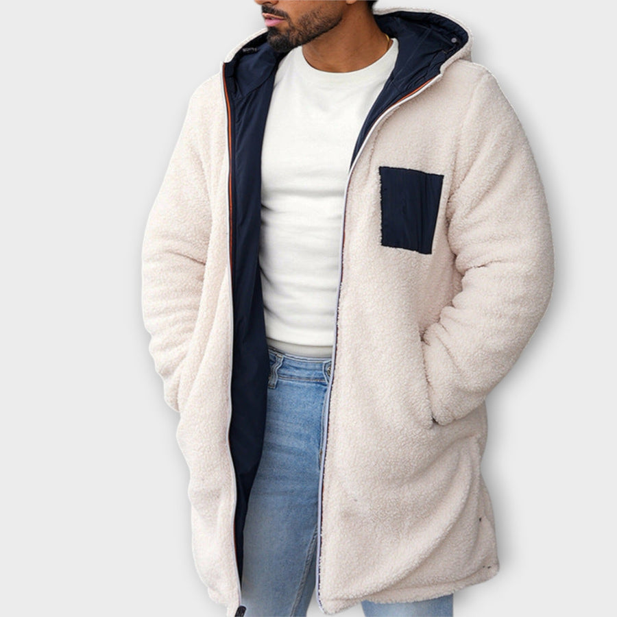 Elegante Fleece-Winterjacke